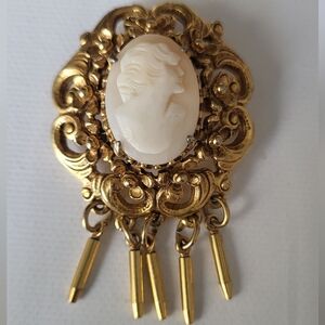 Vintage Florenza Shell Cameo